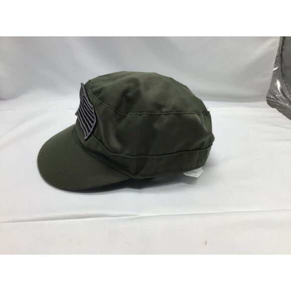 Teetot Military GI Style Ball Cap With Dark USA Flag Army Marine Airforce - Picture 2 of 6